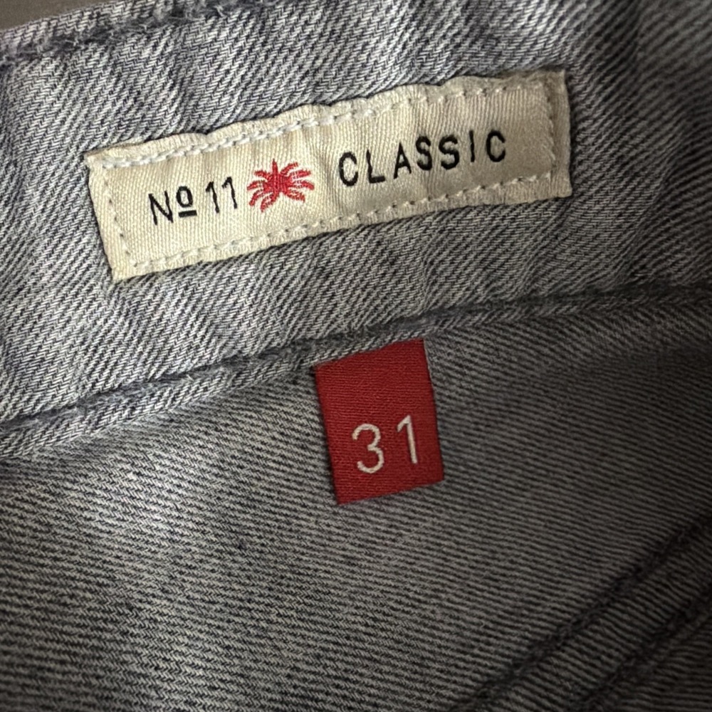 AGAVE Denim Coco Melange No 11 Classic Fit Jeans Made in USA Men's Size 31x29 - Picture 8 of 12